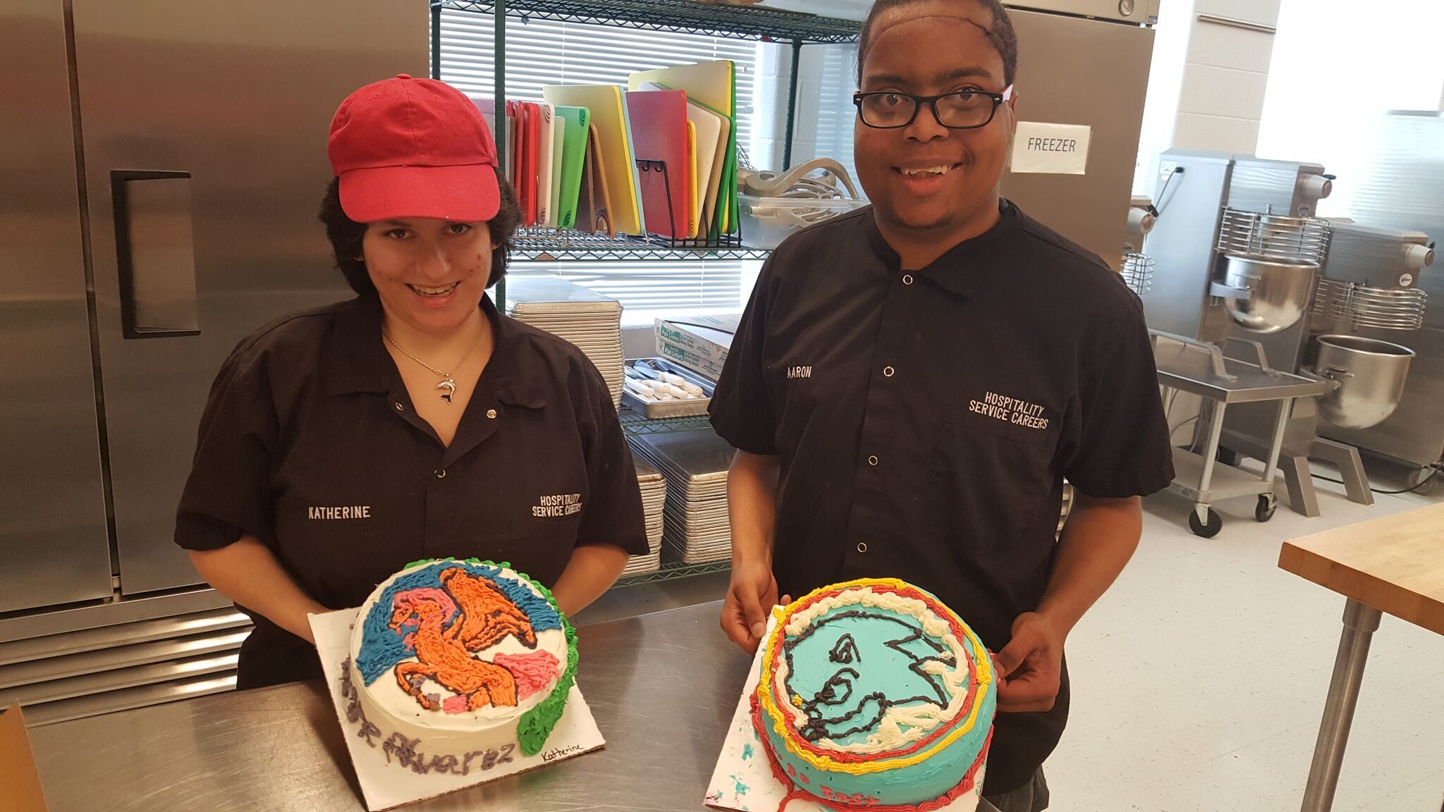 HSC Students Cake Decorating